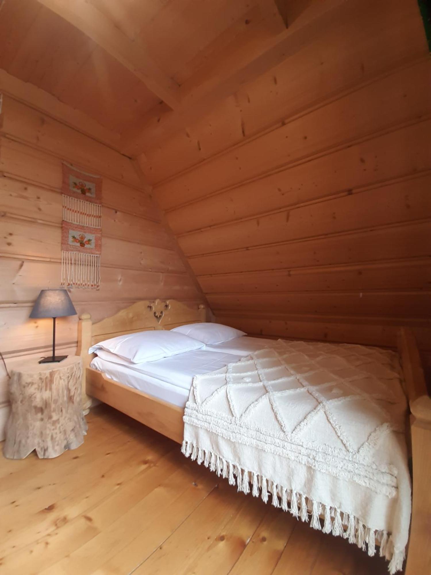 Goralski Domek Z Kominkiem - Highlander Wooden House 穆扎希赫尔 外观 照片