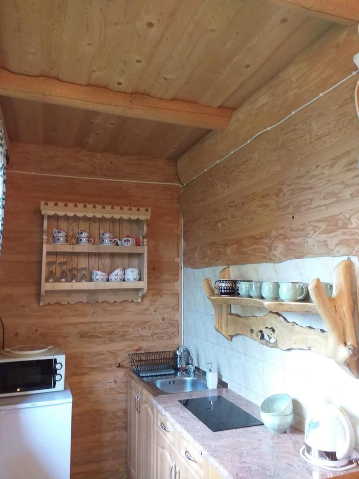 Goralski Domek Z Kominkiem - Highlander Wooden House 穆扎希赫尔 外观 照片