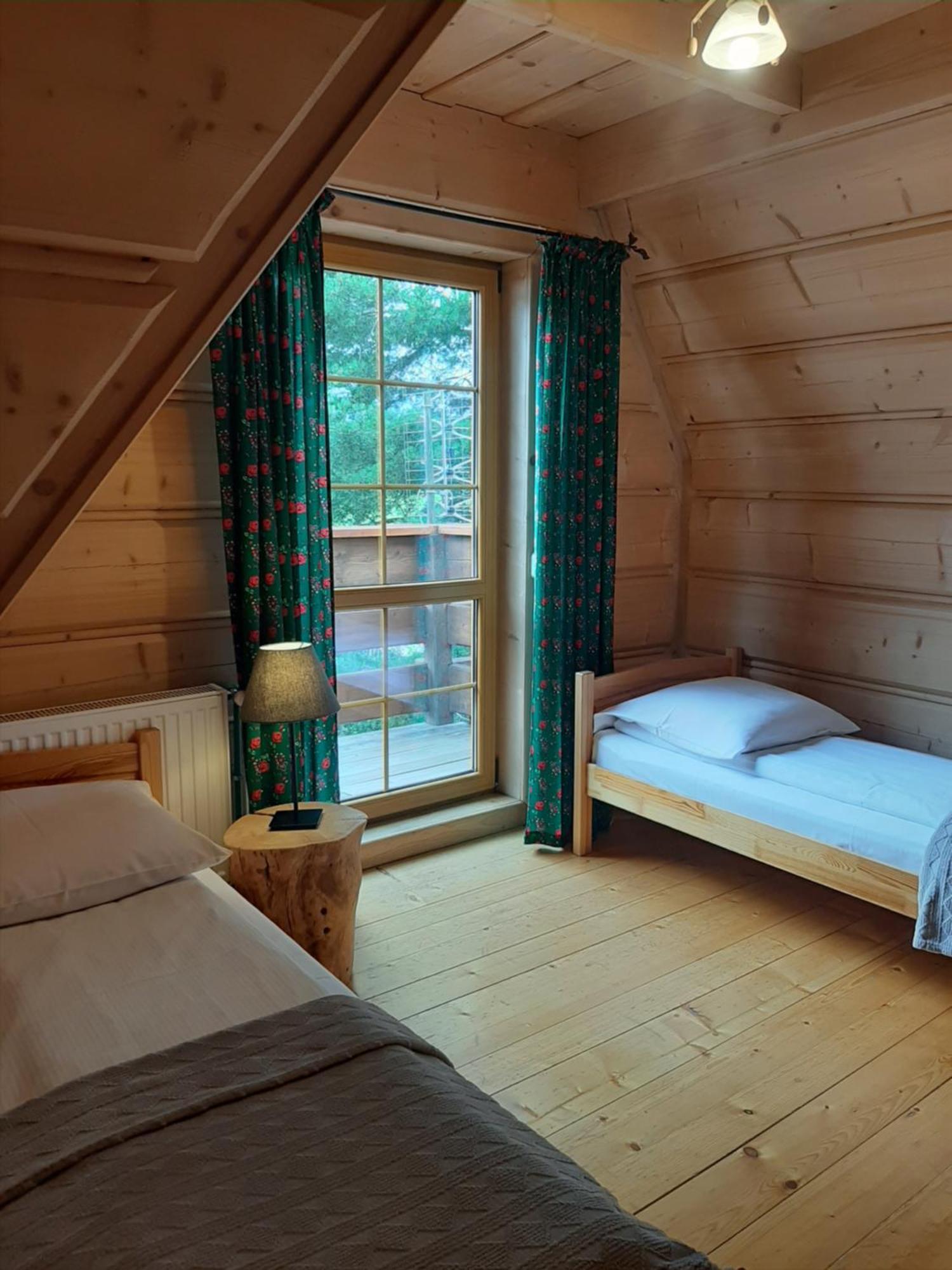 Goralski Domek Z Kominkiem - Highlander Wooden House 穆扎希赫尔 外观 照片