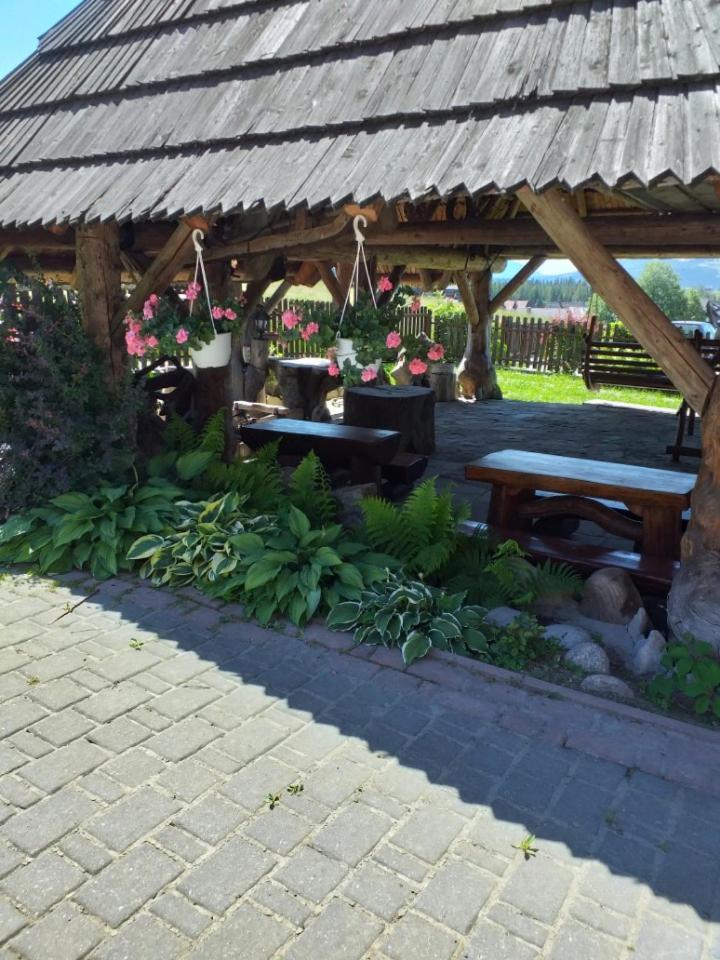 Goralski Domek Z Kominkiem - Highlander Wooden House 穆扎希赫尔 外观 照片