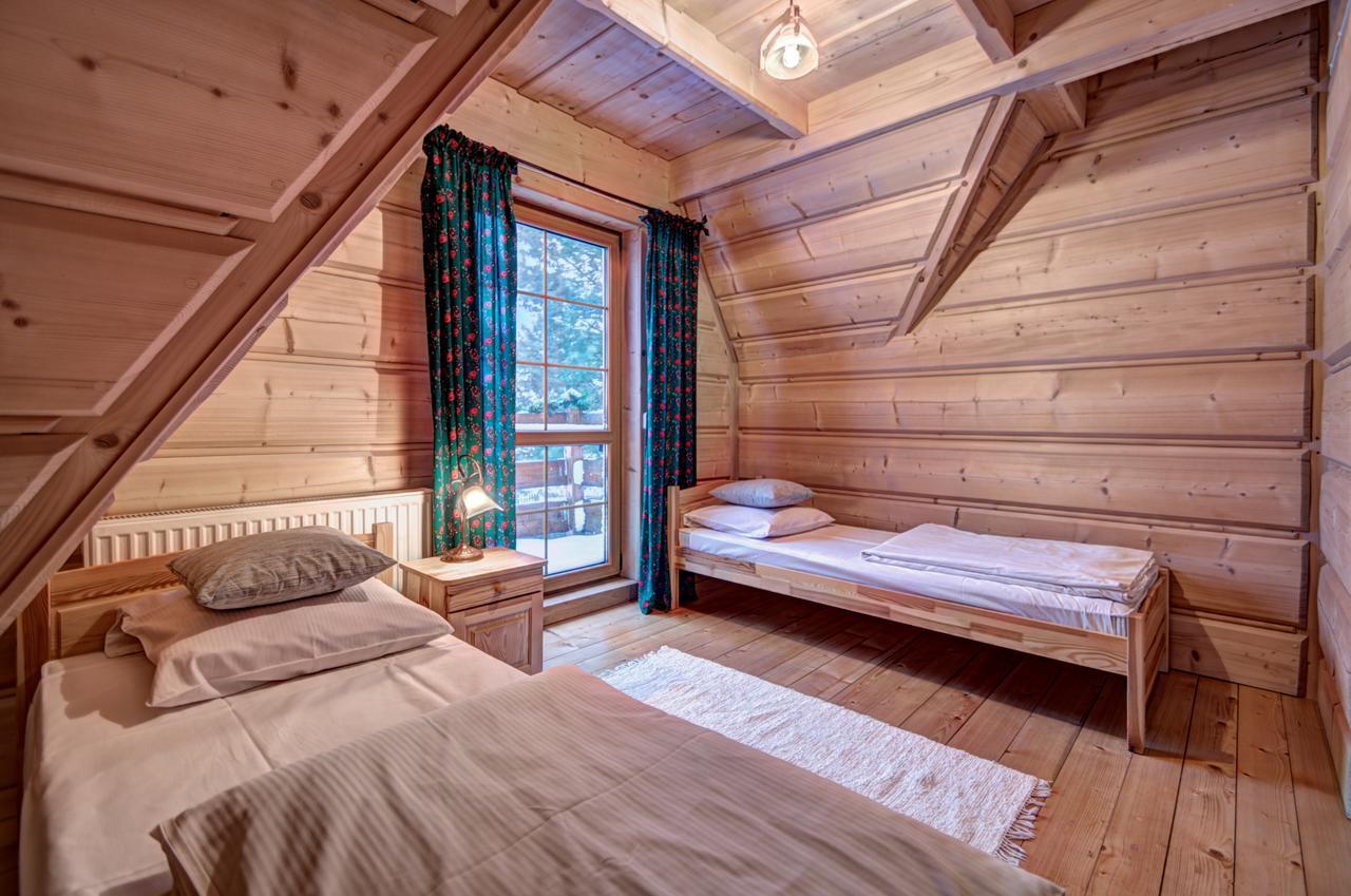 Goralski Domek Z Kominkiem - Highlander Wooden House 穆扎希赫尔 外观 照片